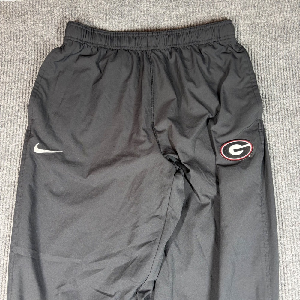 Nike Pants Mens XL Georgia Bulldogs Dri-Fit TrackBlack 814879-010 Tall - Picture 2 of 11